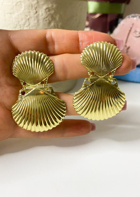 Seashell Drop Earrings