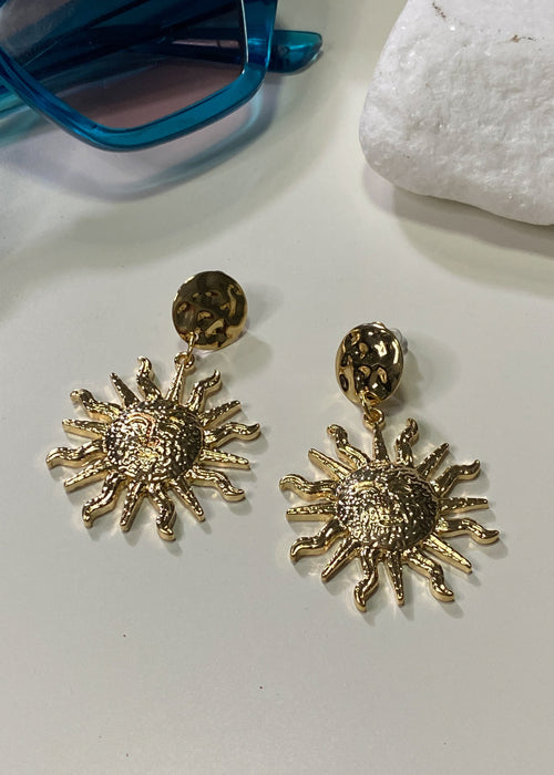 Molton Sun Drop Earrings