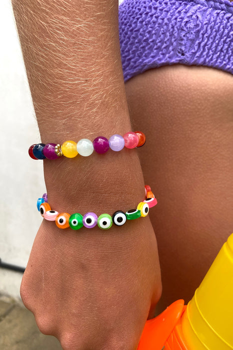 Lucky Eyes Beaded Bracelets