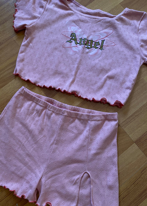 Pink Pontielle Angel PJ’s