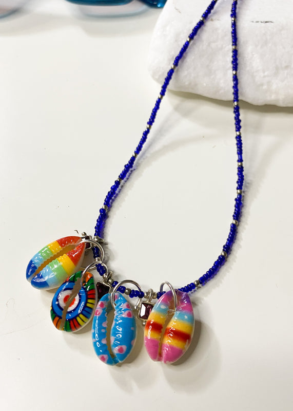 Rainbow Shells Necklace