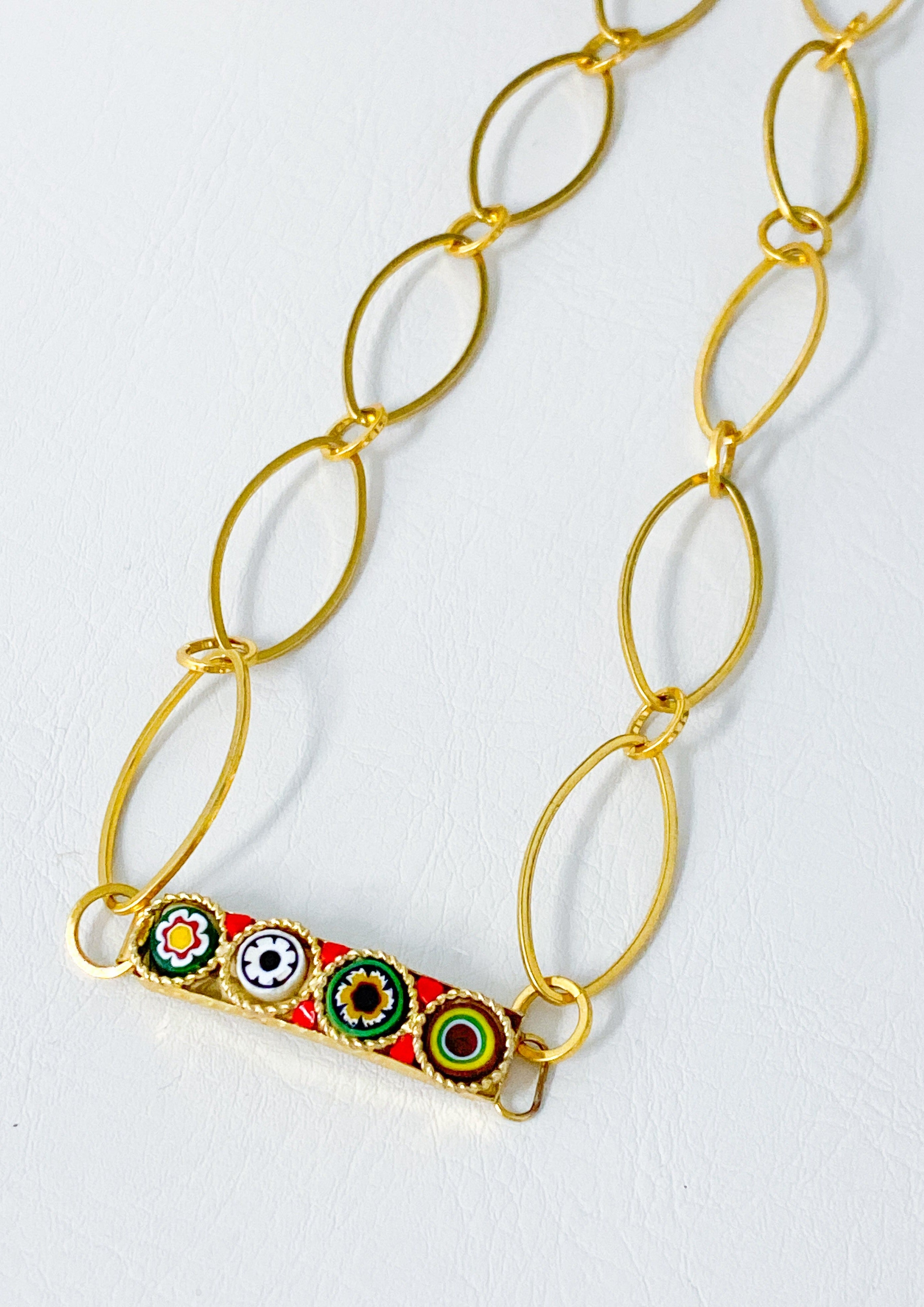 Mosaic Bar Necklace