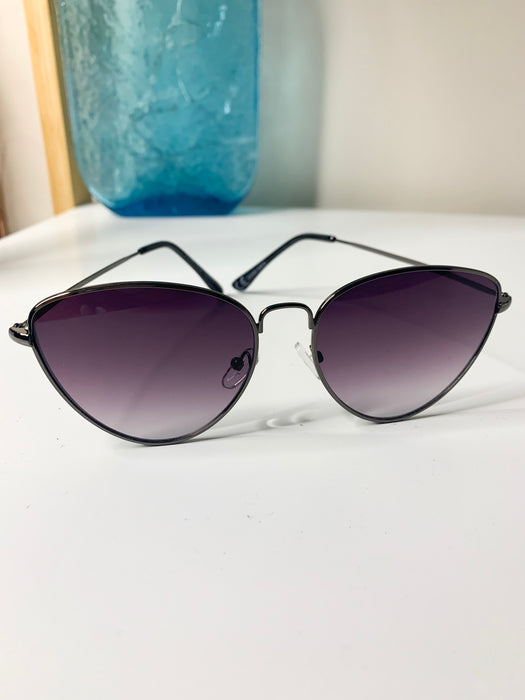 Cats Eye Sunglasses Black