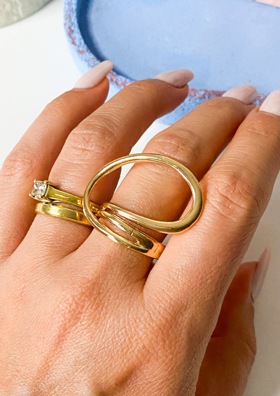 Gold Structural Ring