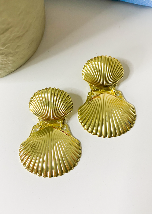 Seashell Drop Earrings