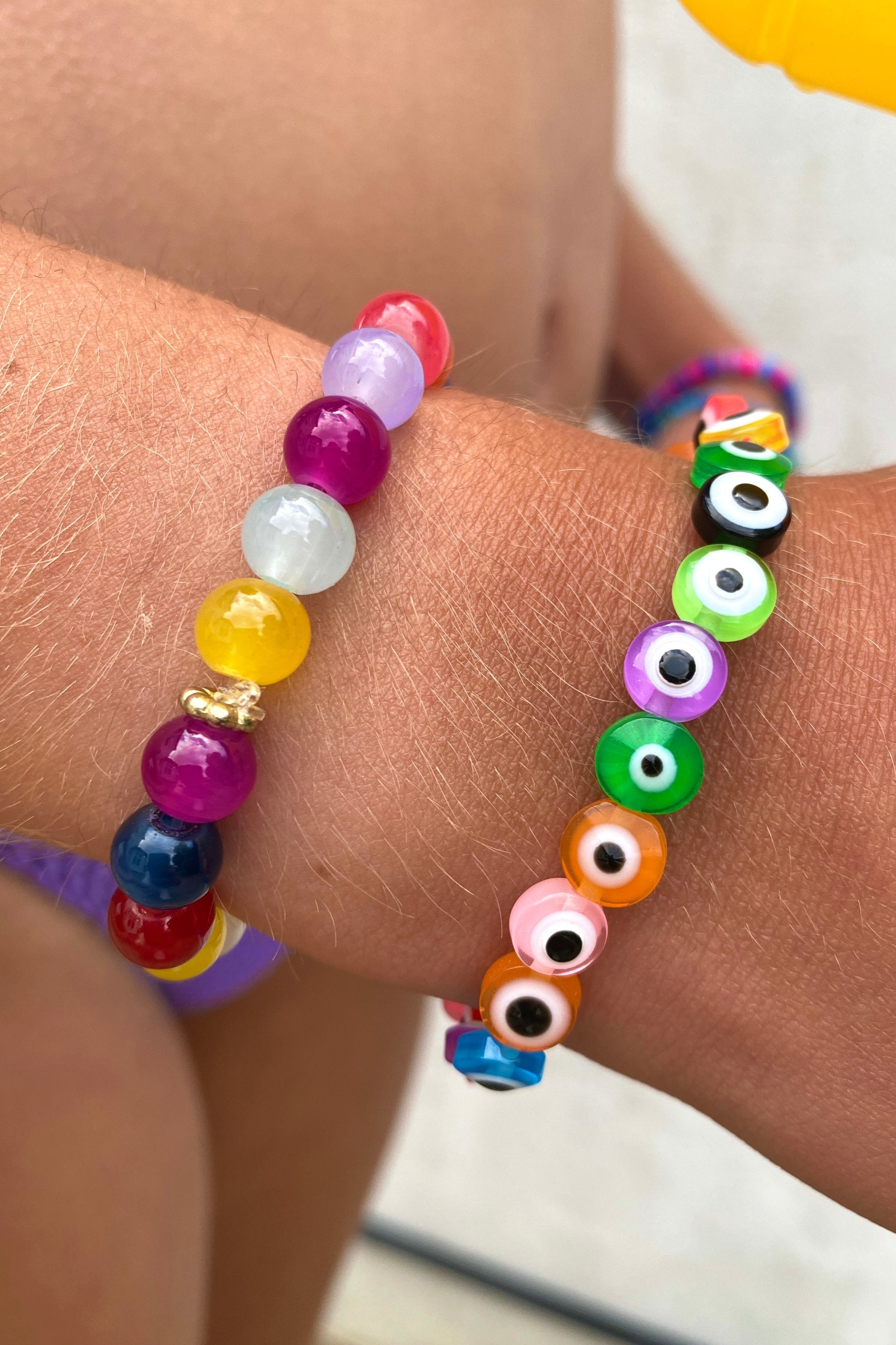 Pulseras de cuentas Lucky Eyes