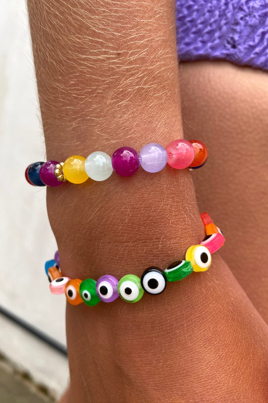 Lucky Eyes Beaded Bracelets