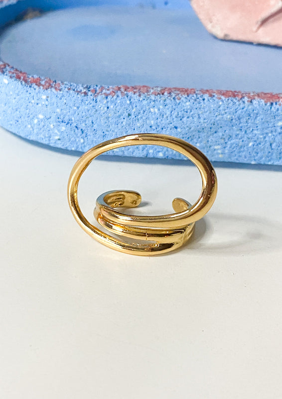 Gold Structural Ring