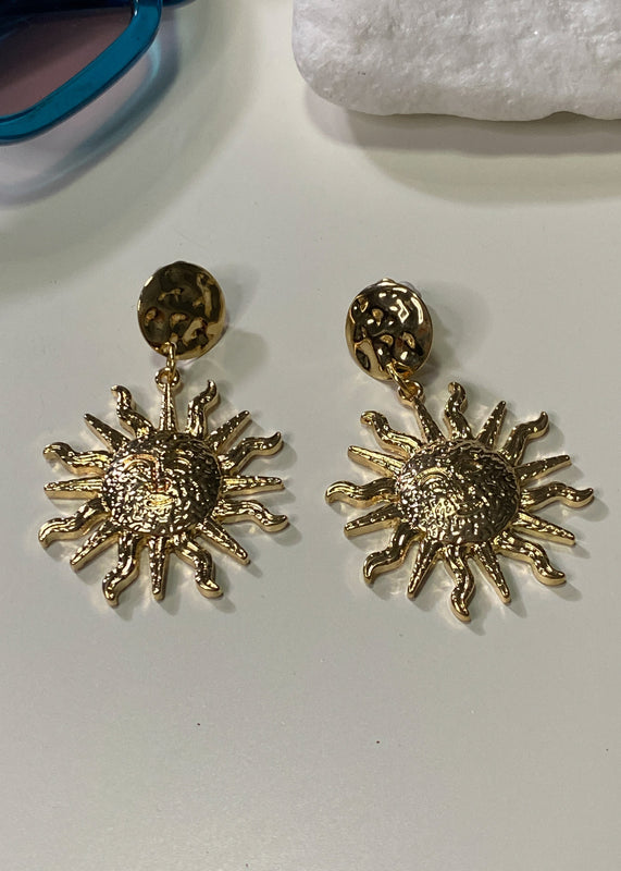 Molton Sun Drop Earrings