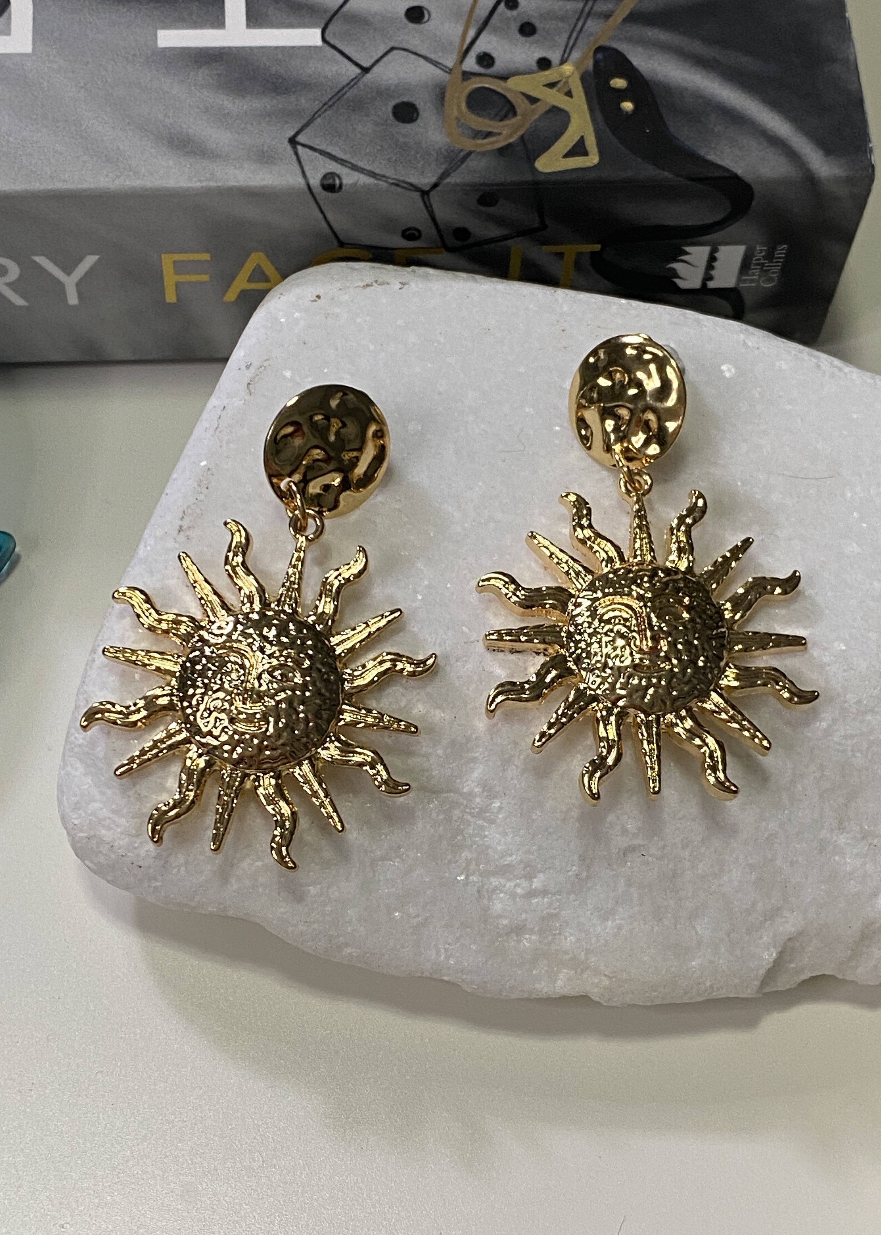 Molton Sun Drop Earrings