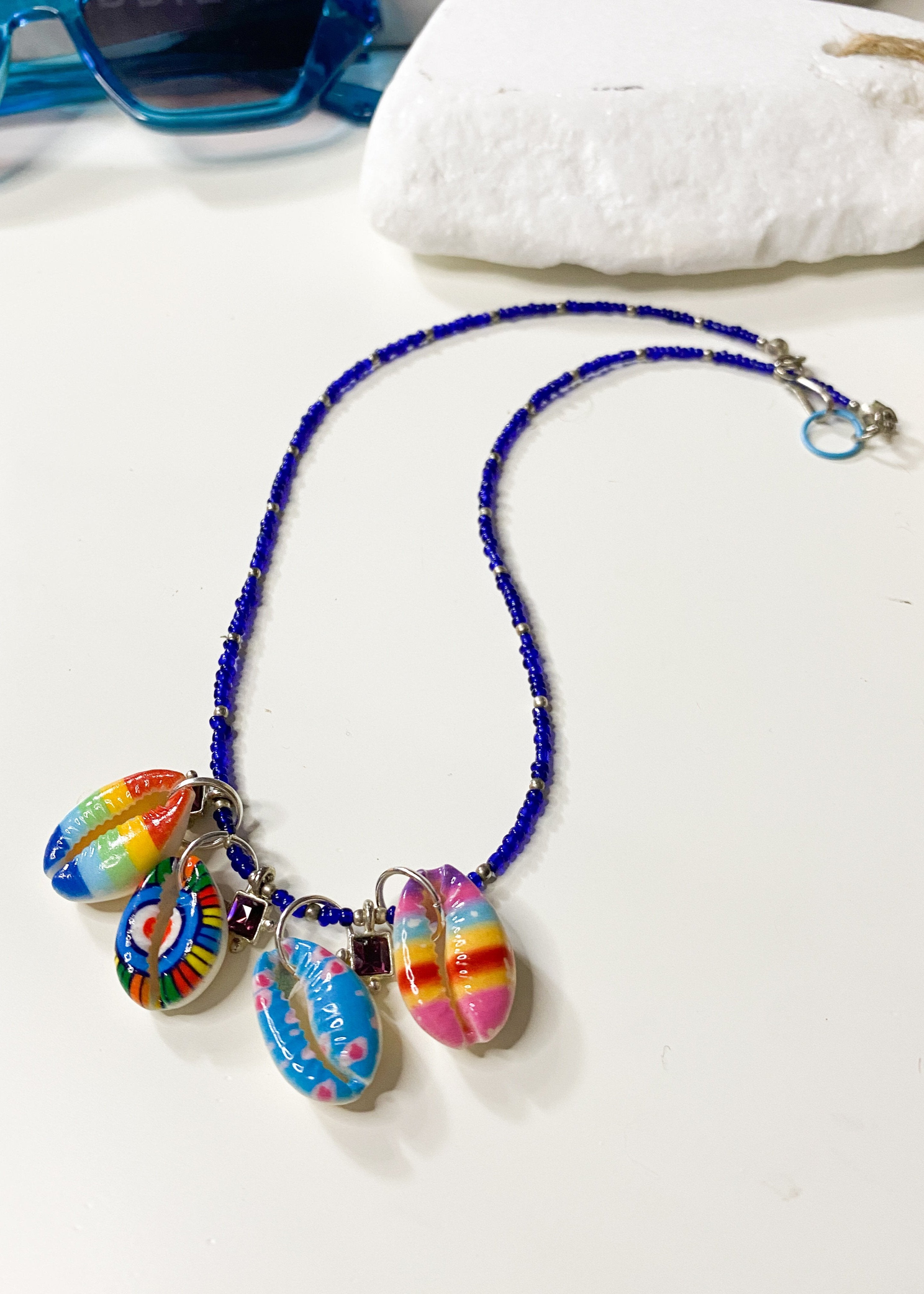 Rainbow Shells Necklace