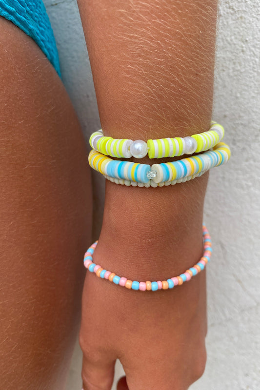 Pastel Mix Beaded Bracelets