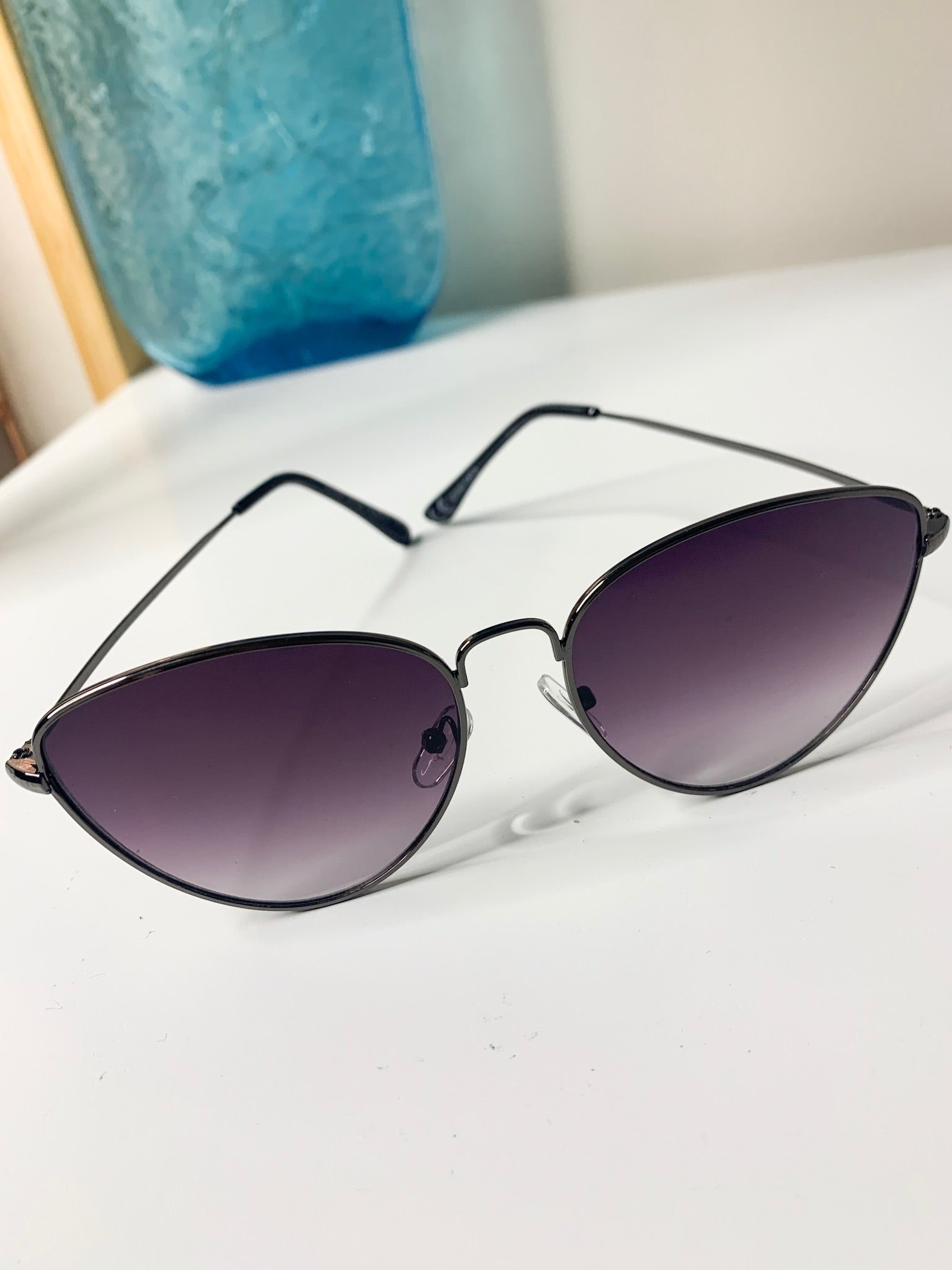 Cats Eye Sunglasses Black