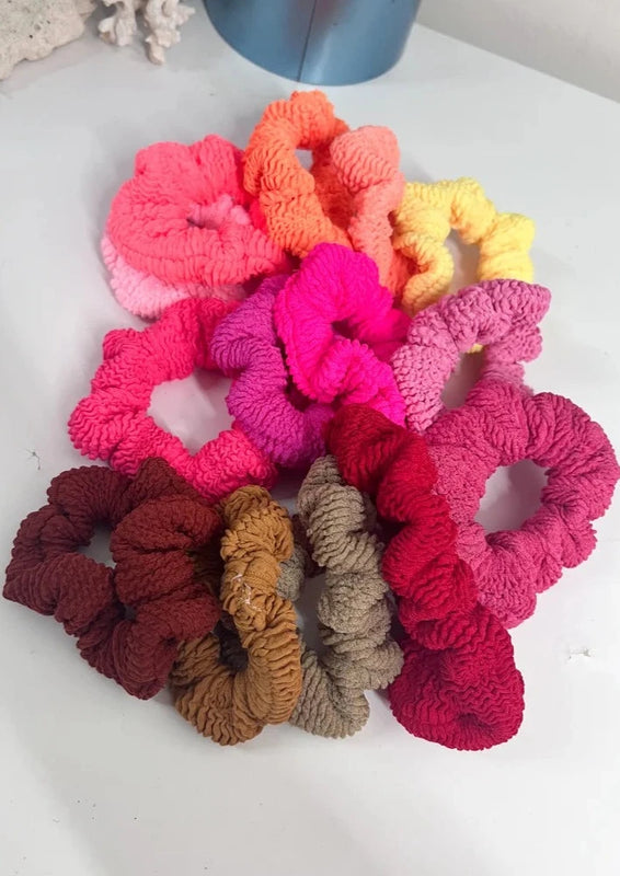 Crinkle Scrunchie - Warm Tones