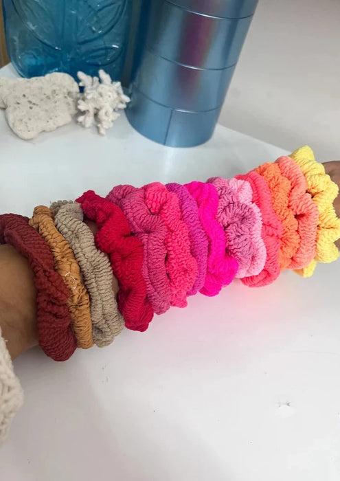 Crinkle Scrunchie - Warm Tones