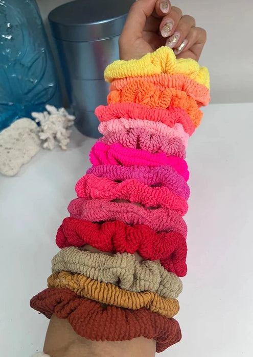 Crinkle Scrunchie - Warm Tones