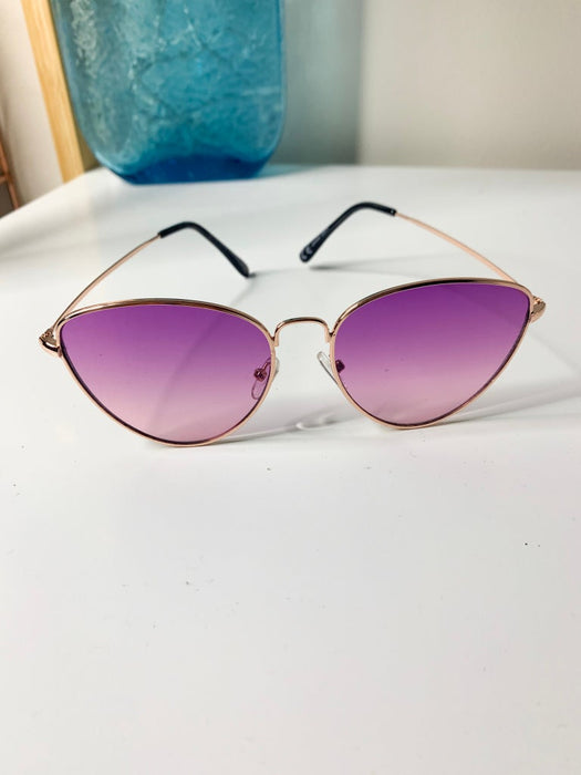 Cats Eye Sunglasses with Tinted Lens