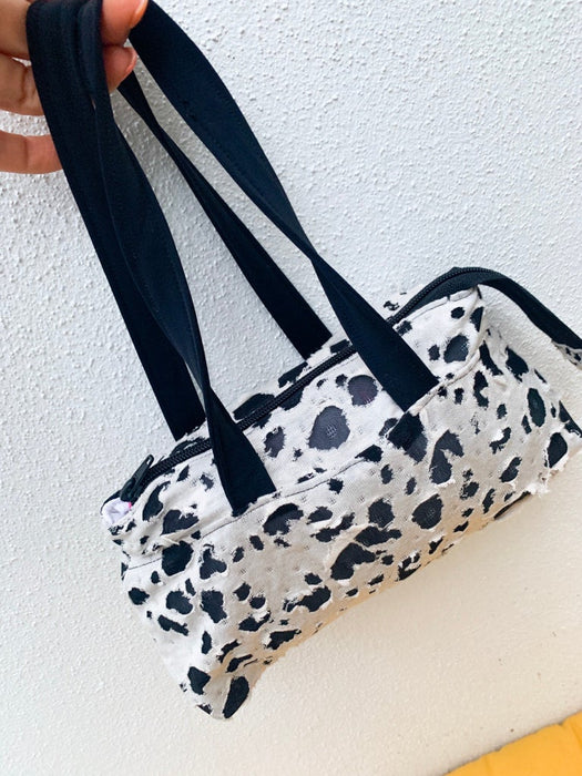 Distressed Dalmation Mini Bowling Tote